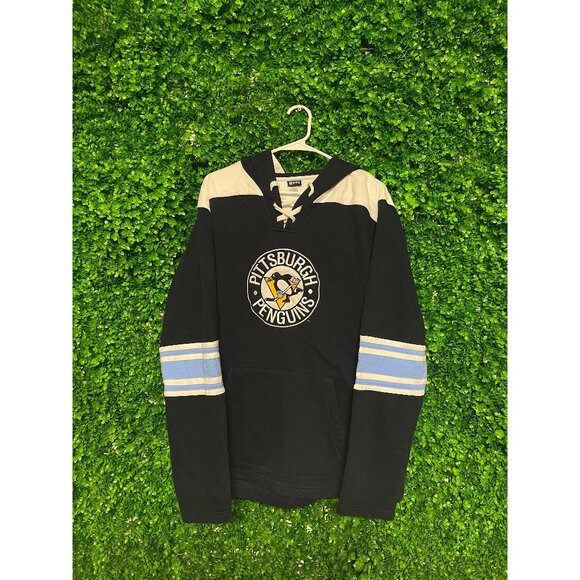 Other - Vintage Acid Wash Pittsburgh Penguins Hoodie, Adult Mens XL, NHL Hockey, Reworke
